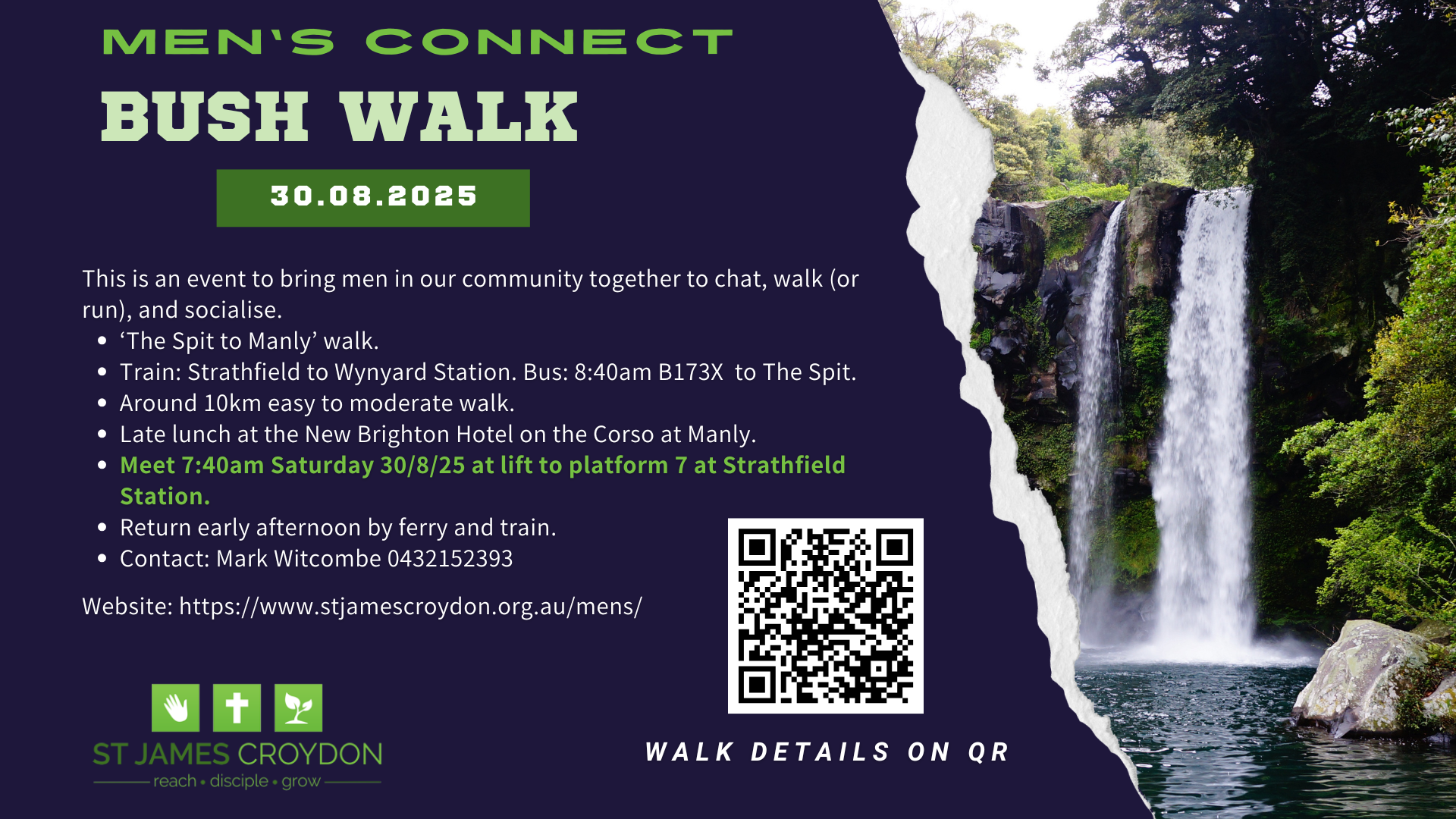 Mens Connect Bush Walk Aug 2025 Mens Connect Bush Walk Aug 2025