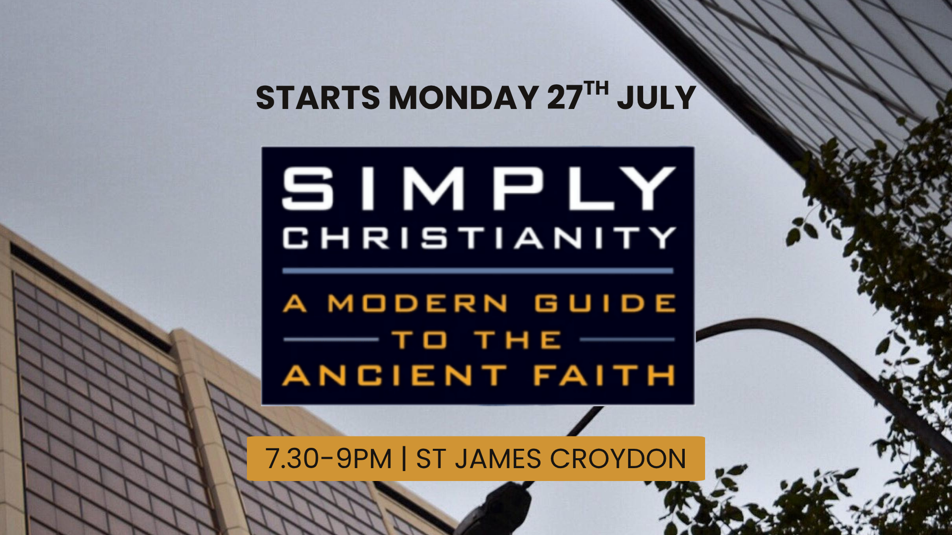 Simply Christianity July 2026 Presentation Template